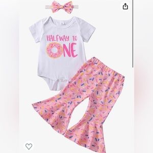 Half way to ONE birthday outfit!